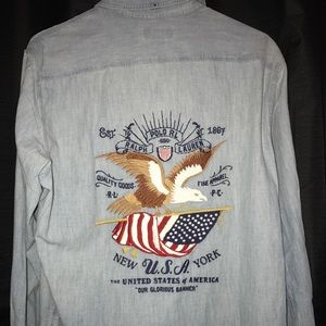 Polo Ralph Lauren Jean Shirt (RARE)